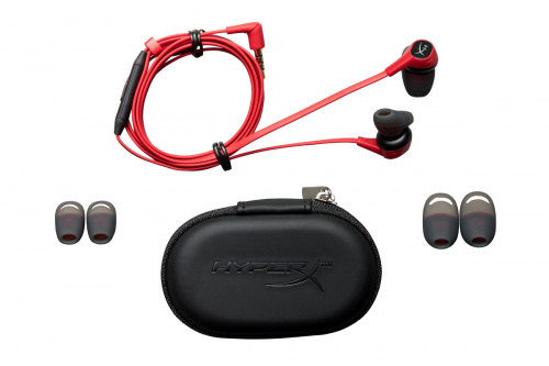 HyperX Cloud Earbuds 3,5 Jack - Piros - Gaming Fülhallgató