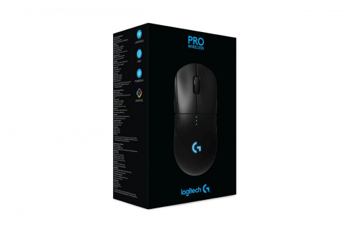 Logitech G PRO Wireless - Fekete - Vezeték Nélküli Gaming Egér