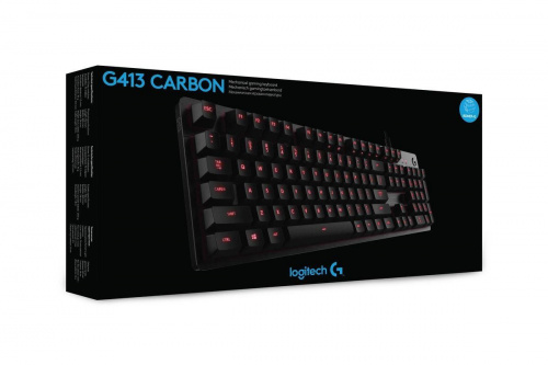 Logitech G413 - Carbon - Mechanikus Gaming Billentyűzet - Angol Kiosztás! (US)