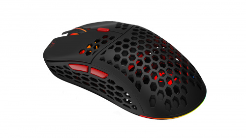 SPC Gear LIX Plus Black Vezeték Nélküli Gaming Egér
