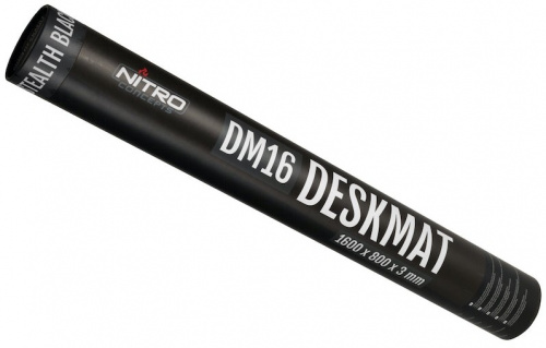 Nitro Concepts Deskmat DM16 Szövet Asztal-Egérpad - 120 cm x 60 cm - Fekete