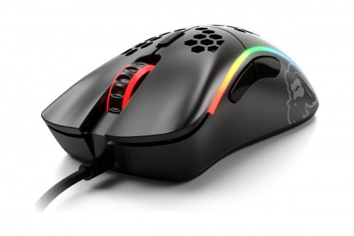 Glorious Model D- - RGB Optikai Gaming Egér - Fekete