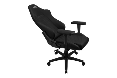 Aerocool CROWN Leatherette - All Black - Fekete - Gamer Szék