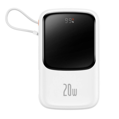 Baseus Qpow Pro Powerbank 10000mAh 20W Fehér