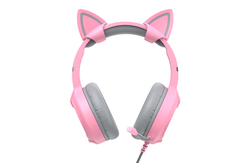 Havit GAMENOTE H2233d - Pink - RGB Gaming Fejhallgató