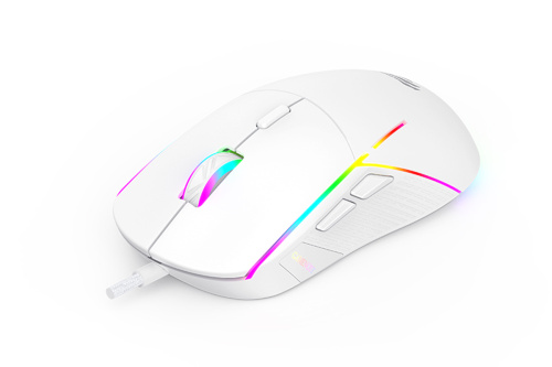 Havit MS961 - Fehér - RGB Gaming Egér