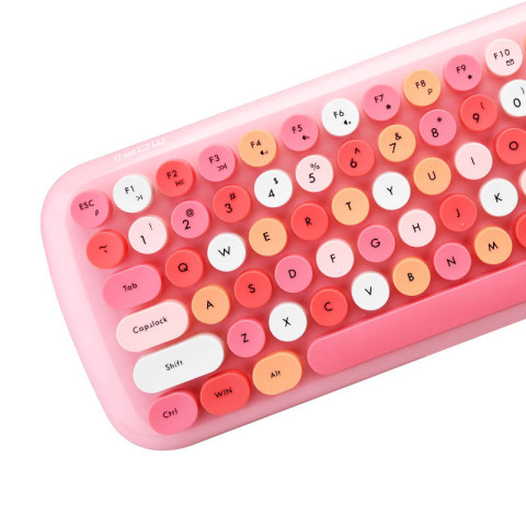 MOFII Candy 2.4G Vezeték nélküli billentyűzet + egér készlet - pink
