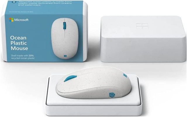 Microsoft Ocean Plastic Bluetooth Mouse - Kagyló