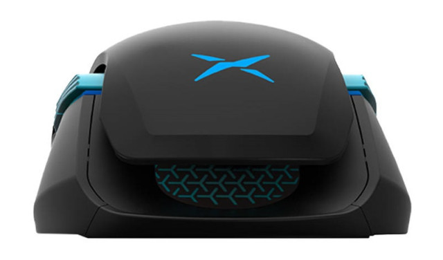 Delux M627 vezeték nélküli gamer 2.4G RGB egér - Fekete