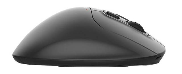 Delux MT1 DB vezeték nélküli ergonomikus egér Bluetooth + 2.4GHz - Fekete