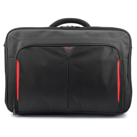 TARGUS Notebook táska Briefcase / Classic 14" Clamshell Case - Black/Red