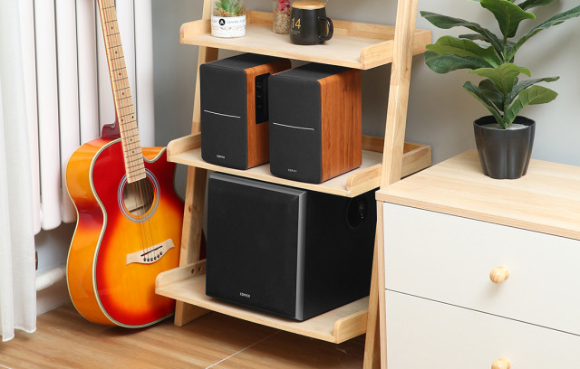 Edifier R1280DBs 2.0 hangszóró szett - Barna