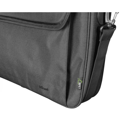 TRUST Notebook táska 24189 (Atlanta Recycled Bag for 15.6" laptops - black)