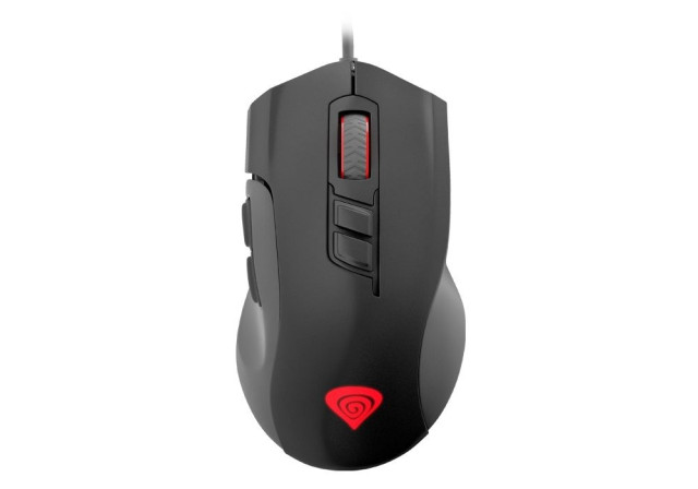 Genesis Xenon 400 Gamer optikai egér 5200 DPI, szoftverrel, fekete