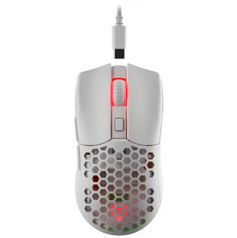 Genesis Zircon X Vezeték nélküli gamer egér Jubileumi kiadás 19000DPI, fehér