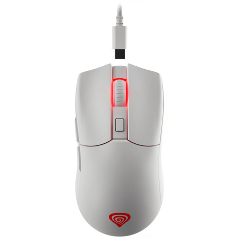 Genesis Zircon X Vezeték nélküli gamer egér Jubileumi kiadás 19000DPI, fehér