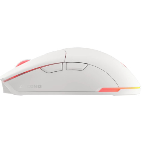 Genesis Zircon X Vezeték nélküli gamer egér Jubileumi kiadás 19000DPI, fehér