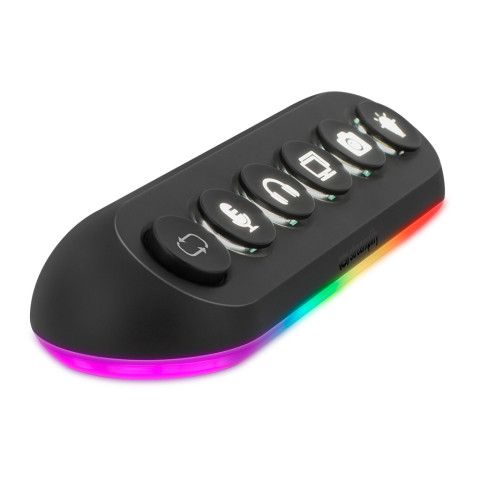 Streamplify Hub Deck 5 - 5 Portos RGB USB Hub - 2 év garancia