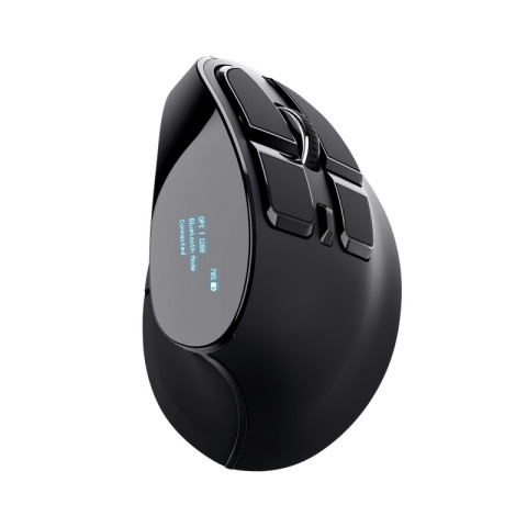 Trust Voxx újratölthető vezeték nélküli ergonomikus egér - Fekete