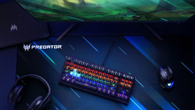 Acer Predator AETHON 301 TKL Mechanikus Gamer Billentyűzet - Angol kiosztás