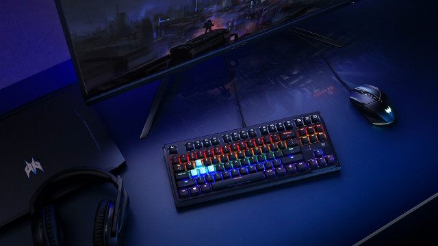 Acer Predator AETHON 301 TKL Mechanikus Gamer Billentyűzet - Angol kiosztás