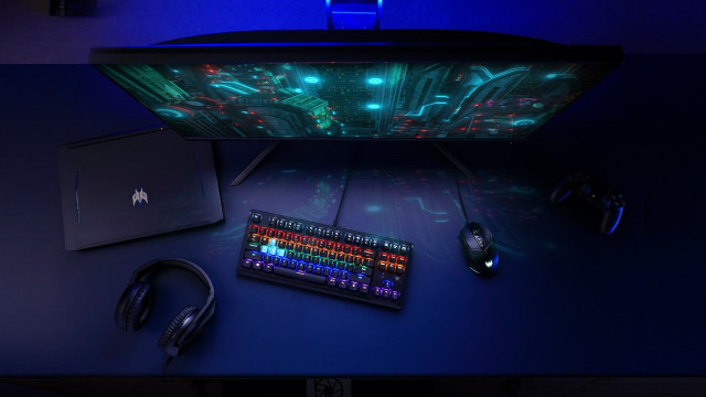 Acer Predator AETHON 301 TKL Mechanikus Gamer Billentyűzet - Angol kiosztás