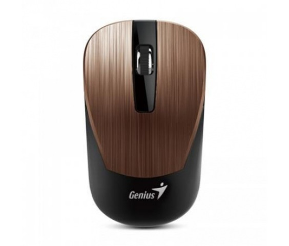 Genius Egér - NX-7015 Vezeték nélküli, USB, 3 gomb, 1600 DPI, BlueEye, Rosy Brown