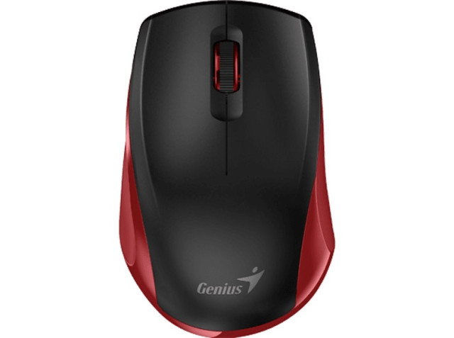 Genius Egér - NX-8006S Vezeték nélküli, rádiós 2,4GHz, USB, 3 gomb, DPI, piros