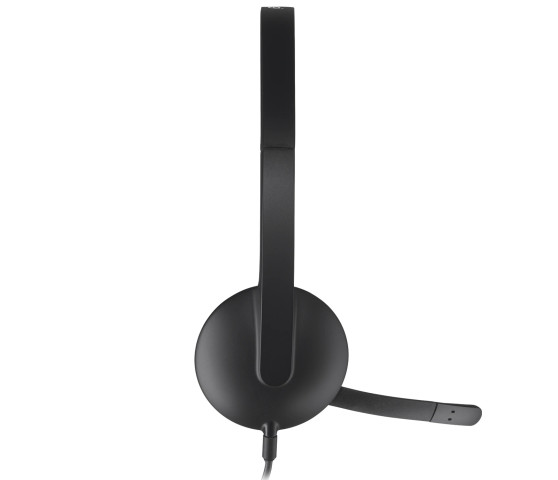 Logitech H340 Mikrofonos USB headset - fekete