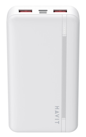 Havit PB92 Powerbank 20000mAh 22,5W - Fehér