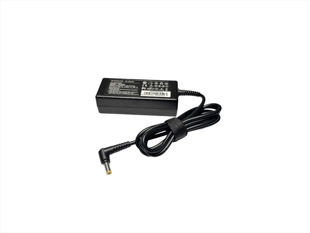 Laptop töltő Acer notebookhoz AC adapter 65W + tápkábel (dobozos, vastag csatlakozós)