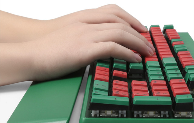 Delux KM17DB Vezeték Nélküli Mechanikus Gamer Billentyűzet - Angol kiosztás