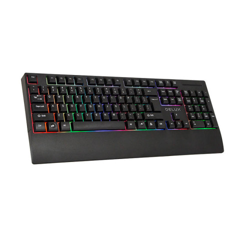 Delux K9852 Gamer Billentyűzet - Angol kiosztás