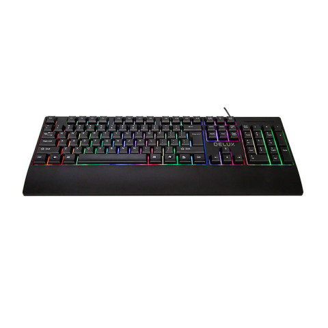 Delux K9852 Gamer Billentyűzet - Angol kiosztás