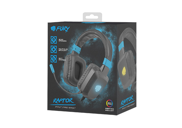 Fury Raptor Gamer Headset