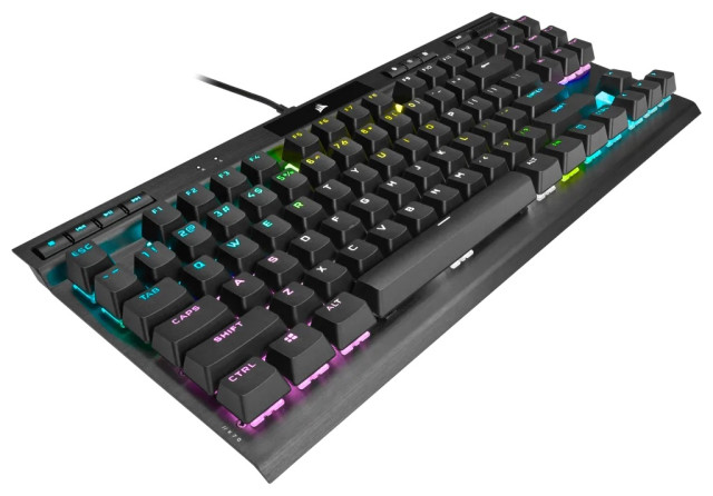 Corsair K70 TKL Mechanikus Gamer Billentyűzet - Angol kiosztás