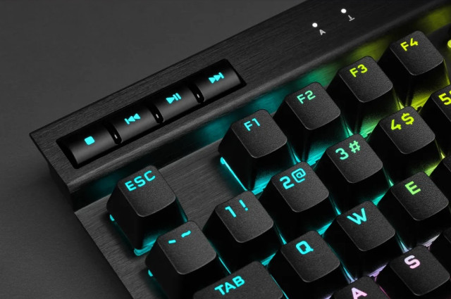 Corsair K70 TKL Mechanikus Gamer Billentyűzet - Angol kiosztás
