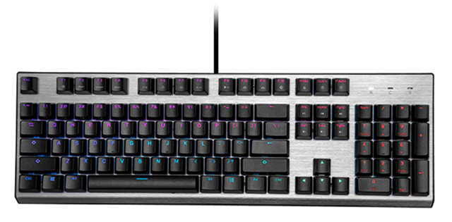 COOLER MASTER CK351 Mechanikus Gamer Billentyűzet - Angol kiosztás