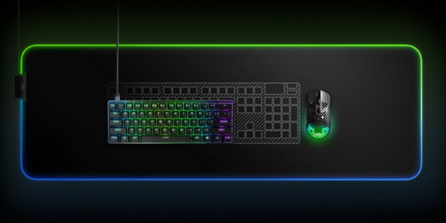 SteelSeries Apex 9 Mini Mechanikus Gamer Billentyűzet - Angol kiosztás