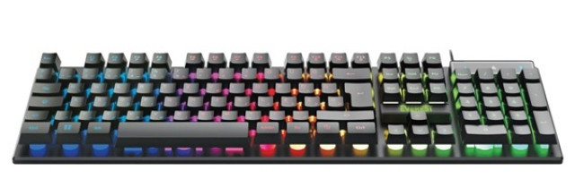 Everest KB-188 Borealis Rainbow Gamer Billentyűzet - Magyar kiosztás