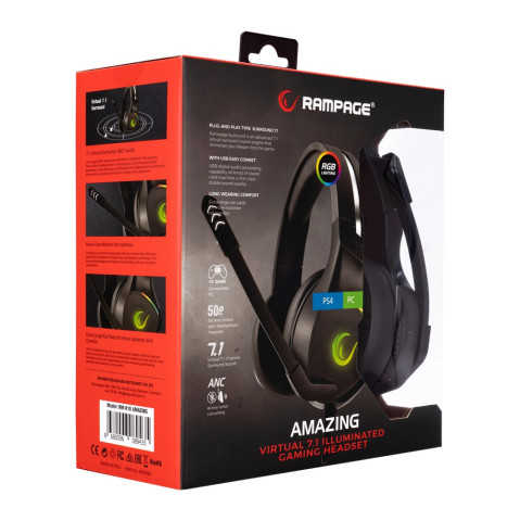 Rampage RMK10 Amazing Gamer Headset