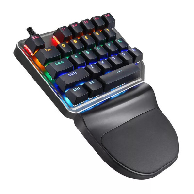 Motospeed K27 WASD Mechanikus Gamer Billentyűzet - Angol kiosztás