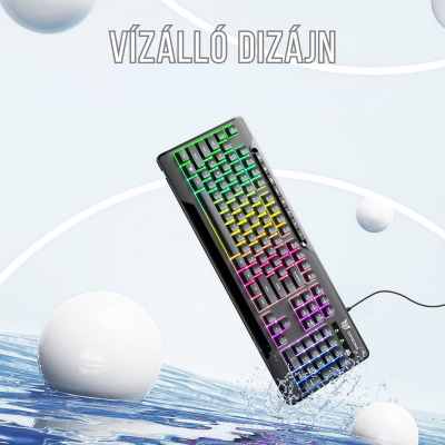 Onikuma G32 Gamer Billentyűzet - Angol kiosztás