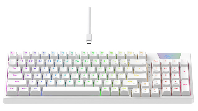 Havit Gamenote KB885L Mechanikus Gamer Billentyűzet - Angol kiosztás