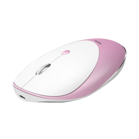 Meetion MT-R600 Rechargeable Wireless Mouse - Rose gold