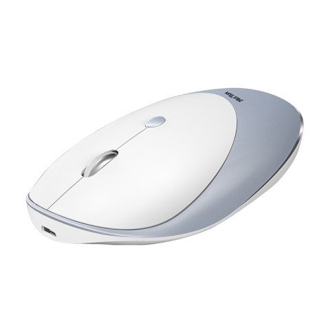 Meetion MT-R600 Rechargeable Wireless Mouse - Silver