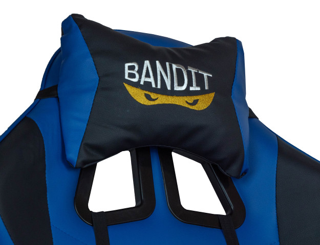BANDIT Blue Thunder Gamer szék - fekete/kék