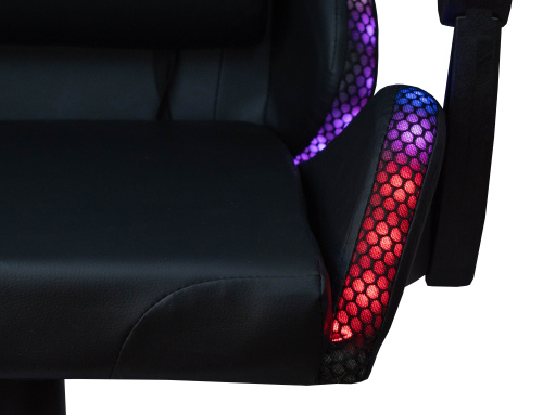 BANDIT Lumina RGB Gamer szék - fekete