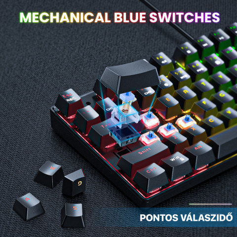 Onikuma G26+CW905 Gaming billentyűzet + egér csomag
