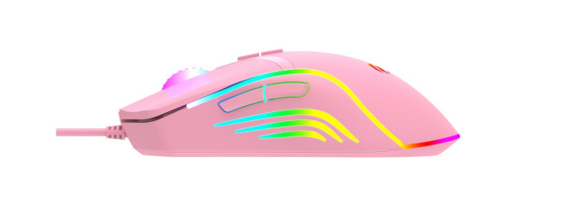Havit MS1026 - RGB Gaming Egér - Pink